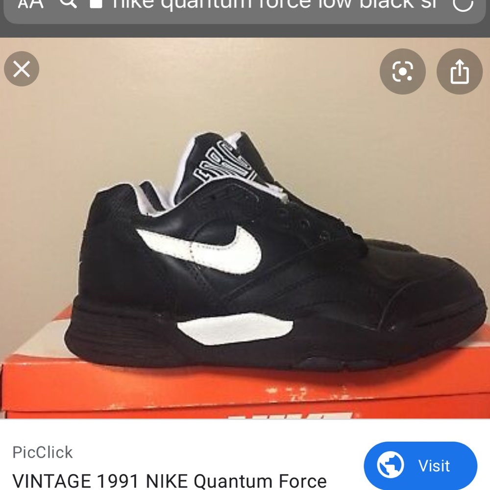 ISO MENS NIKE QUANTUM FORCES BLACK